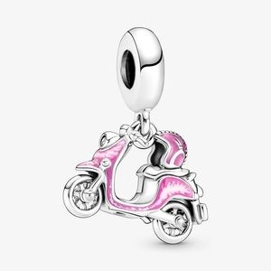 Pink Scooter Pendant Charm
Fit to pandora